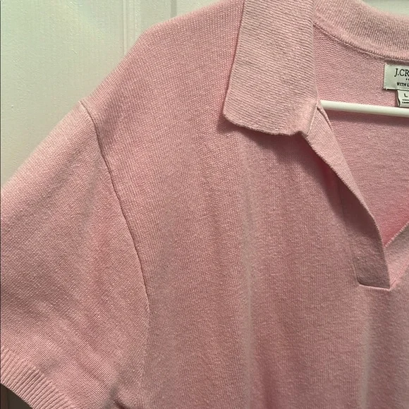 J. Crew Pink Short Sleeve Sweater - Picture 3 of 6